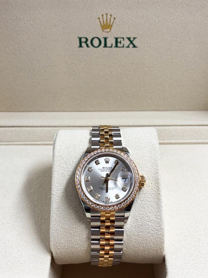 Rolex | Datejust | 278383RBR G SILVER JUB | Gold/Steel | 31 mm | Gold/Steel | Silver | Automatic