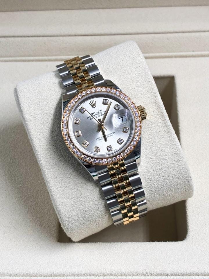 Rolex | Datejust | 278383RBR G SILVER JUB | Gold/Steel | 31 mm | Gold/Steel | Silver | Automatic