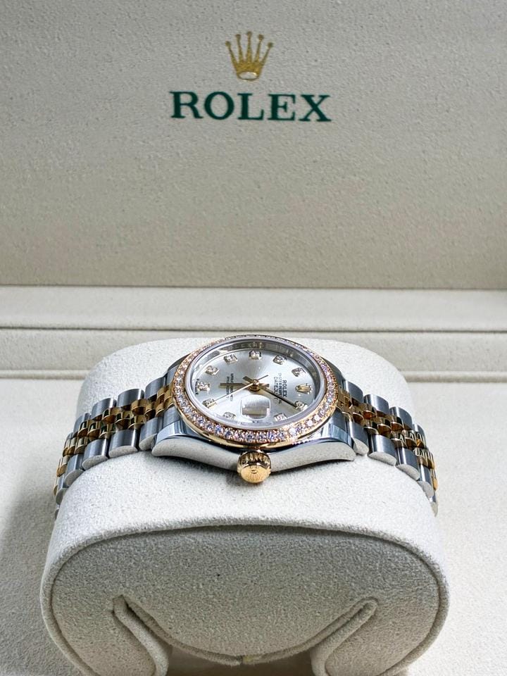 Rolex | Datejust | 278383RBR G SILVER JUB | Gold/Steel | 31 mm | Gold/Steel | Silver | Automatic