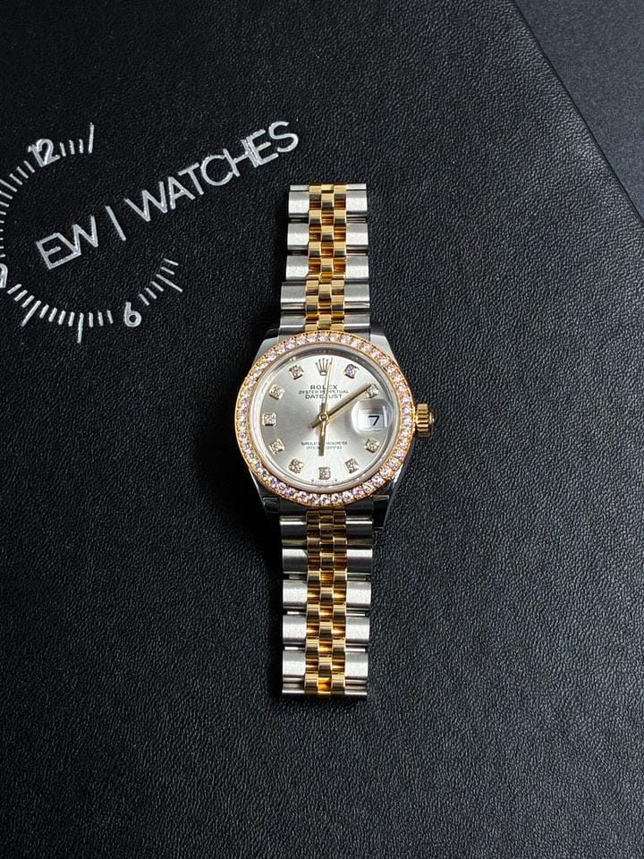Rolex | Datejust | 278383RBR G SILVER JUB | Gold/Steel | 31 mm | Gold/Steel | Silver | Automatic