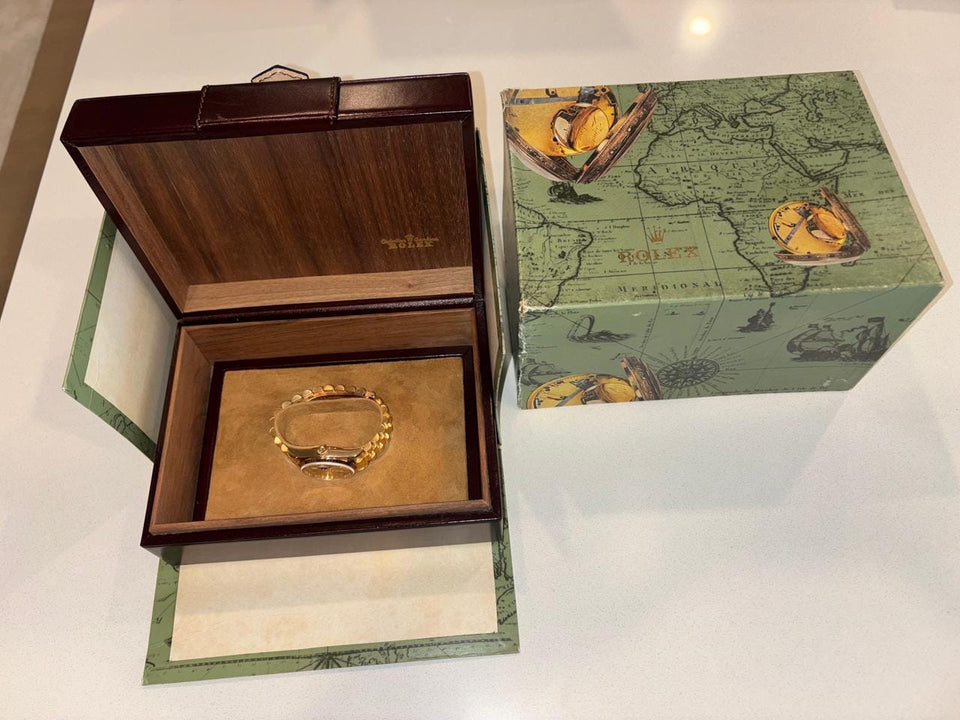 Rolex | Day-Date | 18238 | Yellow gold | 36 mm | Yellow gold | Champagne | Automatic