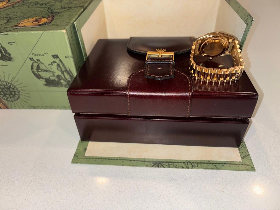 Rolex | Day-Date | 18238 | Yellow gold | 36 mm | Yellow gold | Champagne | Automatic