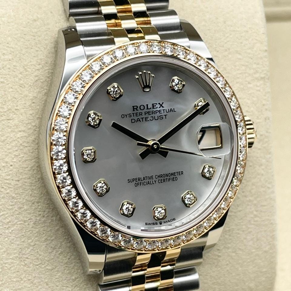 Rolex | Datejust | 278383RBR | Gold/Steel | 31 mm | Gold/Steel | Mother of pearl | Automatic