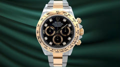 Rolex | Daytona | 116503 | Yellow gold | 40 mm | Gold/Steel | Black | Automatic