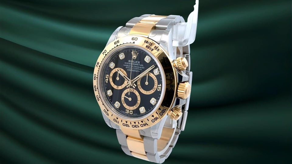 Rolex | Daytona | 116503 | Yellow gold | 40 mm | Gold/Steel | Black | Automatic