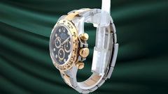 Rolex | Daytona | 116503 | Yellow gold | 40 mm | Gold/Steel | Black | Automatic
