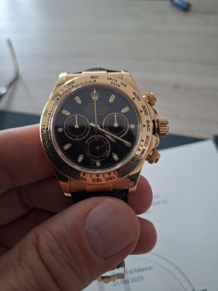 Rolex | Daytona | 116518 | 40 mm | Crocodile skin | Automatic