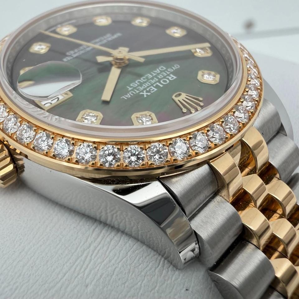 Rolex | Datejust | 278383RBR | Steel | 31 mm | Gold/Steel | Black | Automatic