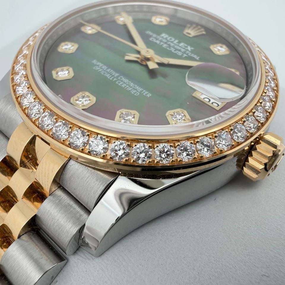 Rolex | Datejust | 278383RBR | Steel | 31 mm | Gold/Steel | Black | Automatic
