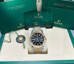 Rolex | Sky-Dweller | 336933 | 42 mm | Gold/Steel | Black | Automatic