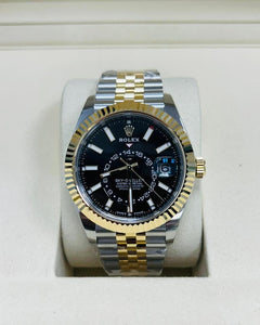 Rolex | Sky-Dweller | 336933 | 42 mm | Gold/Steel | Black | Automatic