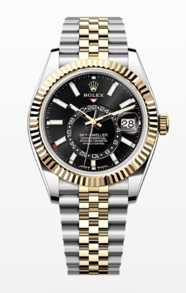 Rolex | Sky-Dweller | 336933 | 42 mm | Gold/Steel | Black | Automatic