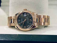 Rolex | Datejust | 178278 | Yellow gold | 31 mm | Yellow gold | Green | Automatic