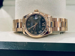 Rolex | Datejust | 178278 | Yellow gold | 31 mm | Yellow gold | Green | Automatic
