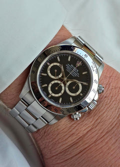 Rolex | Daytona | 16520 | Steel | 40 mm | Steel | Black | Automatic
