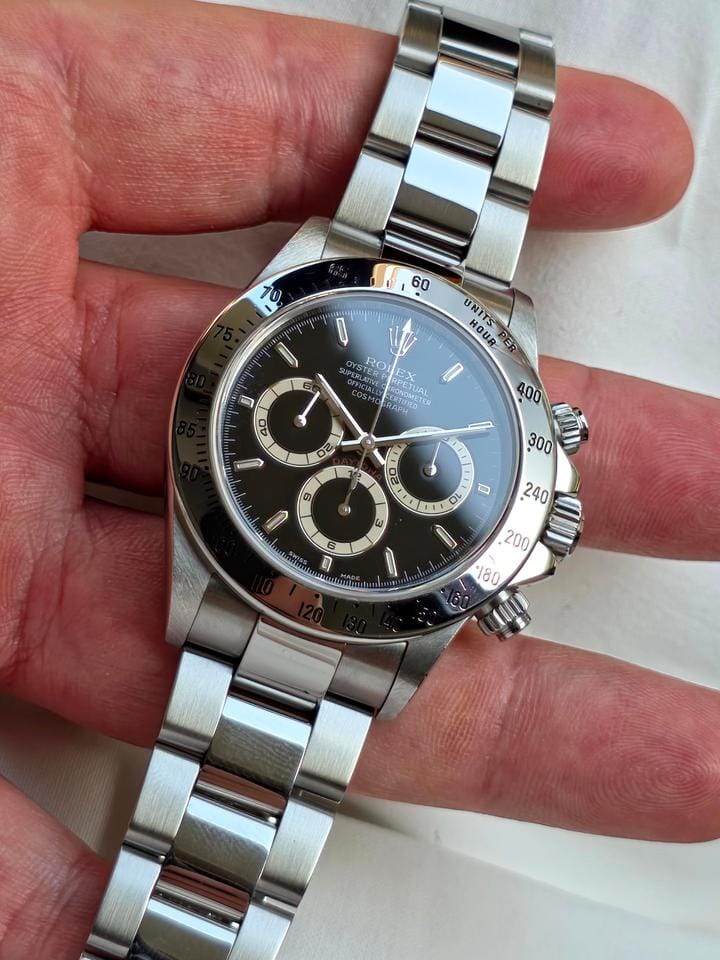 Rolex | Daytona | 16520 | Steel | 40 mm | Steel | Black | Automatic