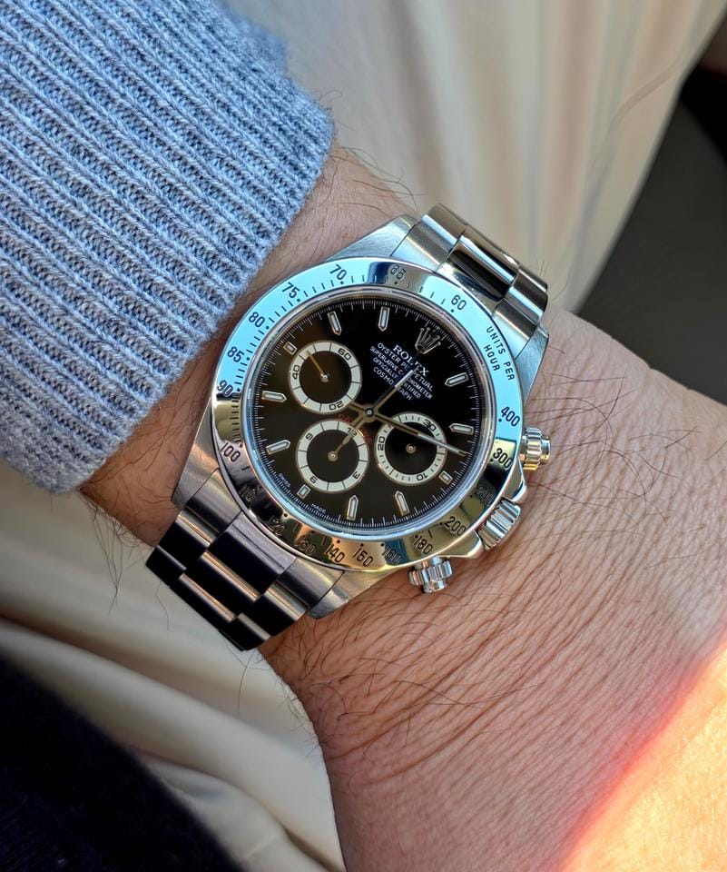 Rolex | Daytona | 16520 | Steel | 40 mm | Steel | Black | Automatic