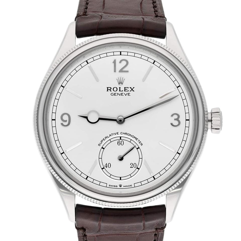 Rolex | 1908 | 52509-0006 | 39 mm | White | Automatic