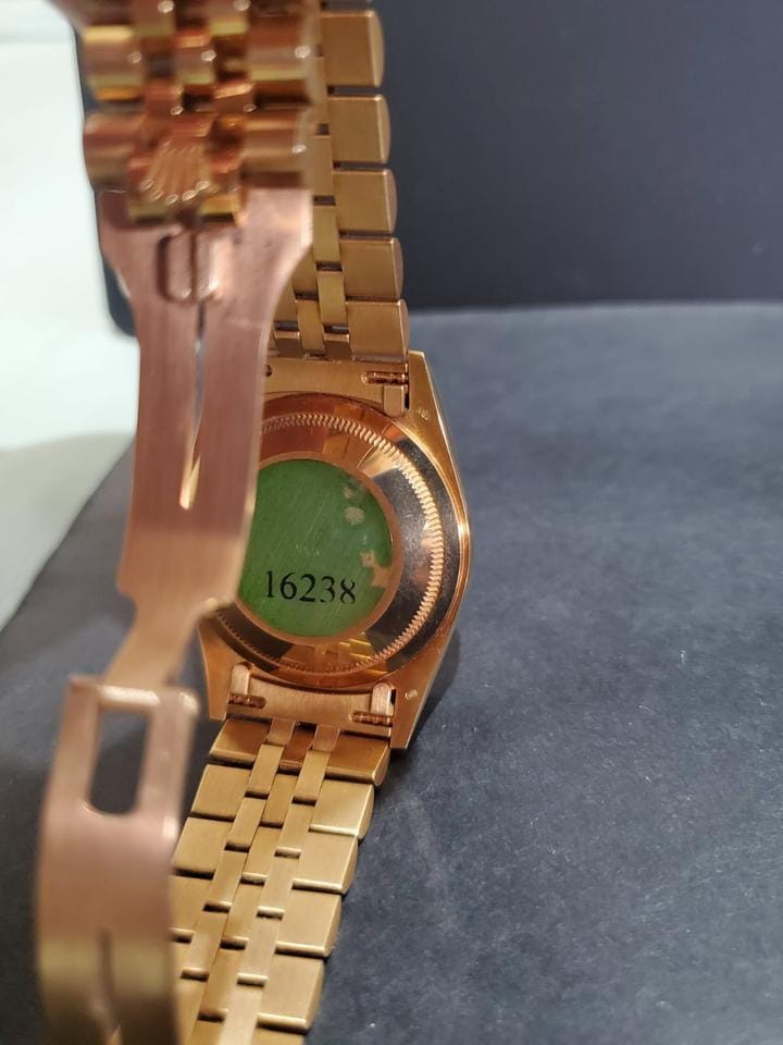Rolex | Datejust | 16238 | Yellow gold | 36 mm | Yellow gold | White | Automatic