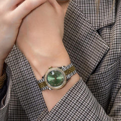 Rolex | Datejust | 278383RBR | Steel | 31 mm | Gold/Steel | Green | Automatic