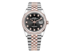Rolex | Datejust | 126281RBR | Gold/Steel | 36 mm | Gold/Steel | Black | Automatic