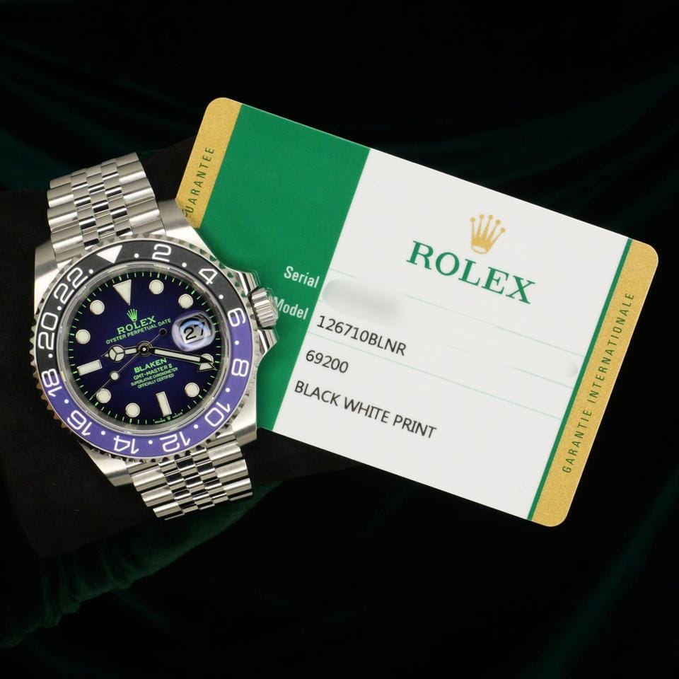Rolex | GMT-Master II | 126710BLNR | Steel | 40 mm | Steel | Purple | Automatic