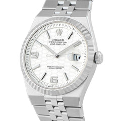 Rolex | Land-Dweller | 127334 | Steel | 40 x 10 mm | Steel | White | Automatic