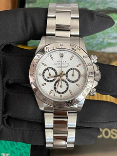 Rolex | Daytona | 16520 | Steel | 40 mm | Steel | White | Automatic