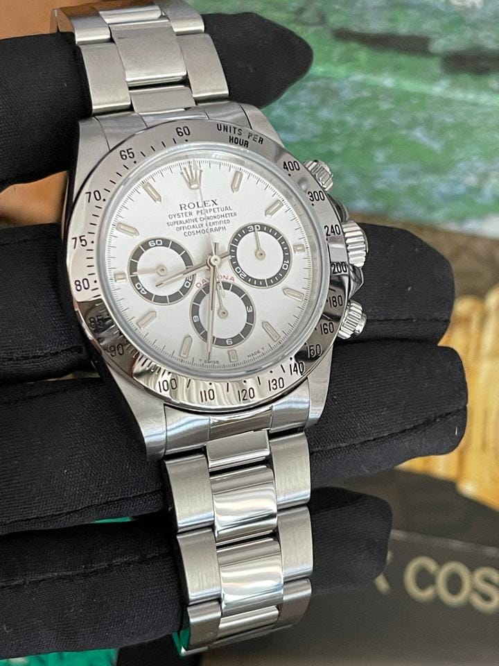 Rolex | Daytona | 16520 | Steel | 40 mm | Steel | White | Automatic