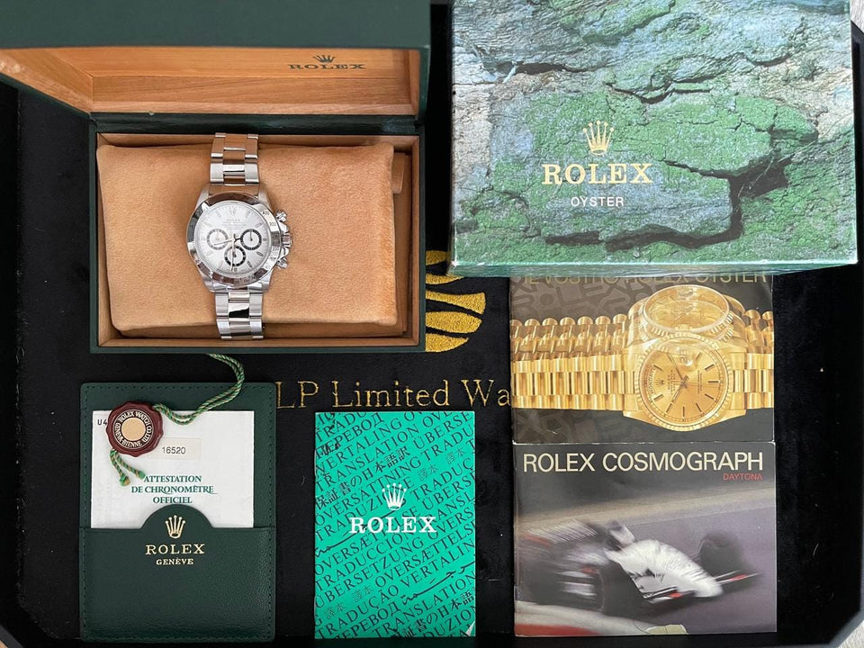 Rolex | Daytona | 16520 | Steel | 40 mm | Steel | White | Automatic