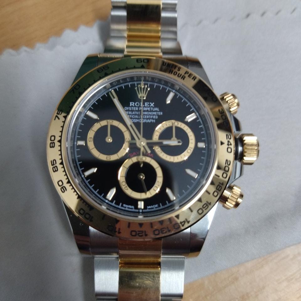 Rolex | Daytona | 126503 | 40 mm | Gold/Steel | Black | Automatic