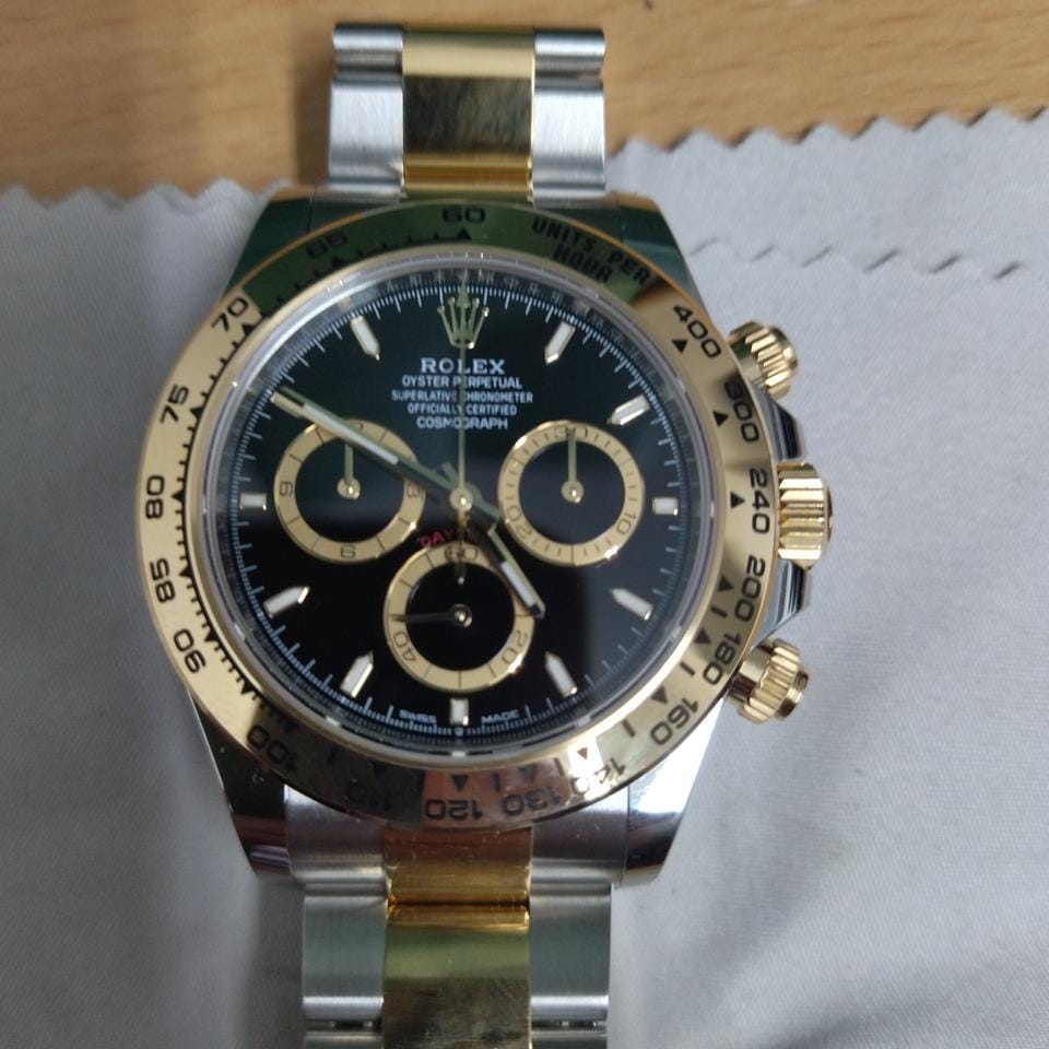 Rolex | Daytona | 126503 | 40 mm | Gold/Steel | Black | Automatic