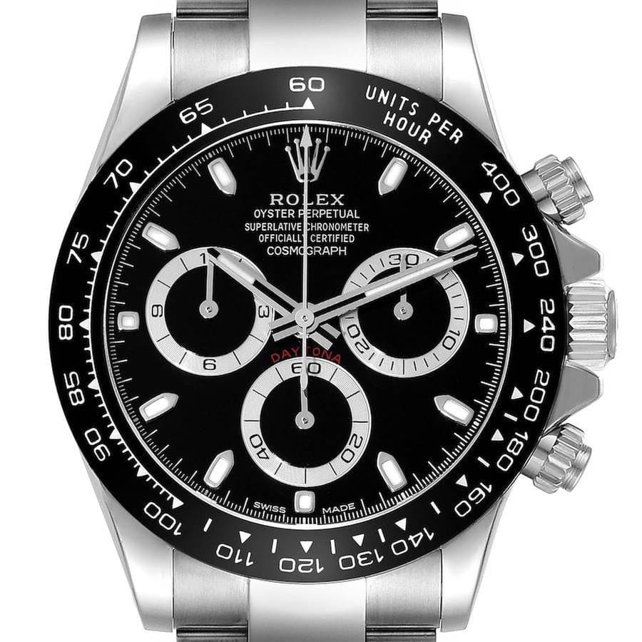 Rolex | Daytona | 116500LN-0002-GC | Steel | 40 mm | Steel | Black | Automatic
