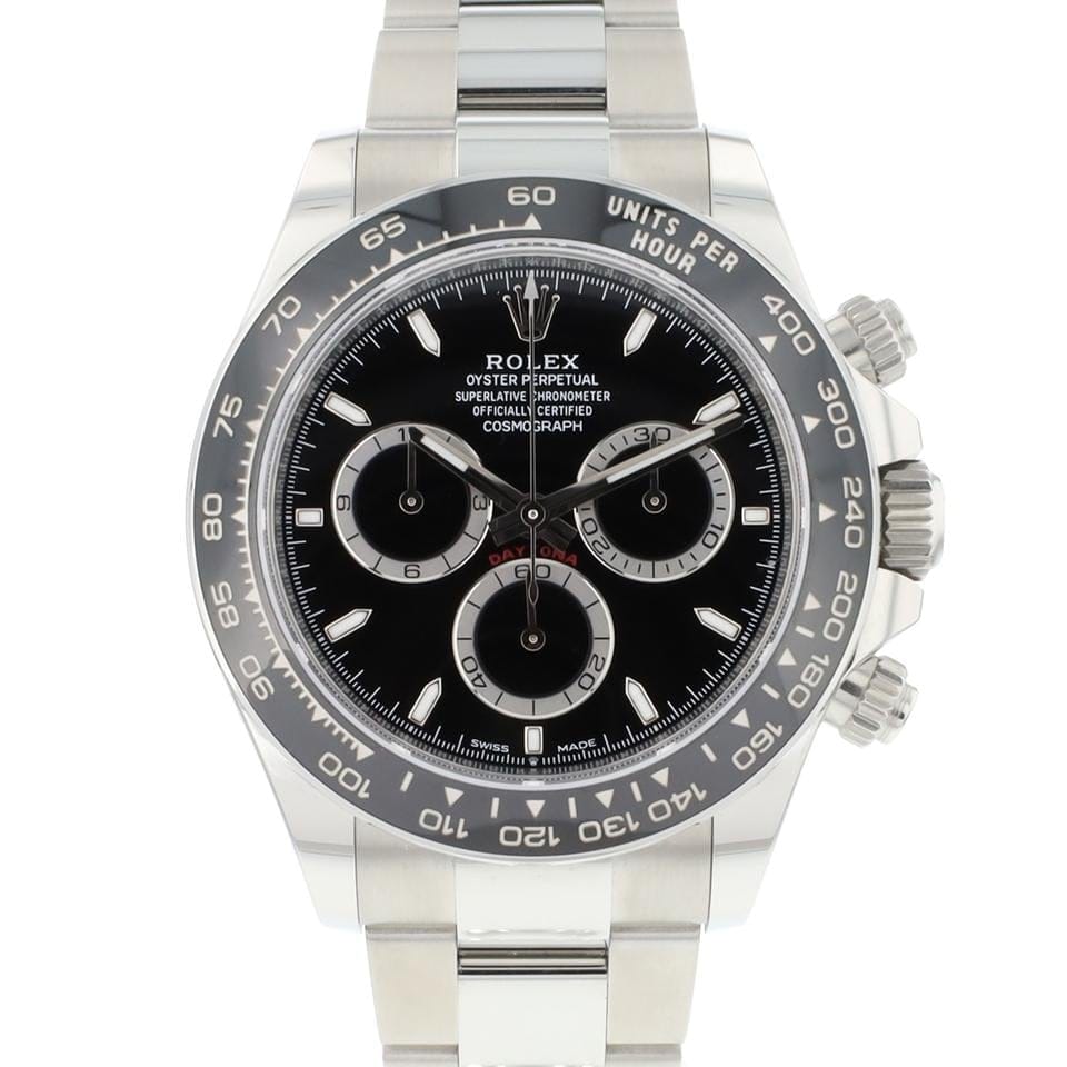 Rolex | Daytona | 126500LN | Steel | 40 x 12.3 mm | Steel | Black | Automatic
