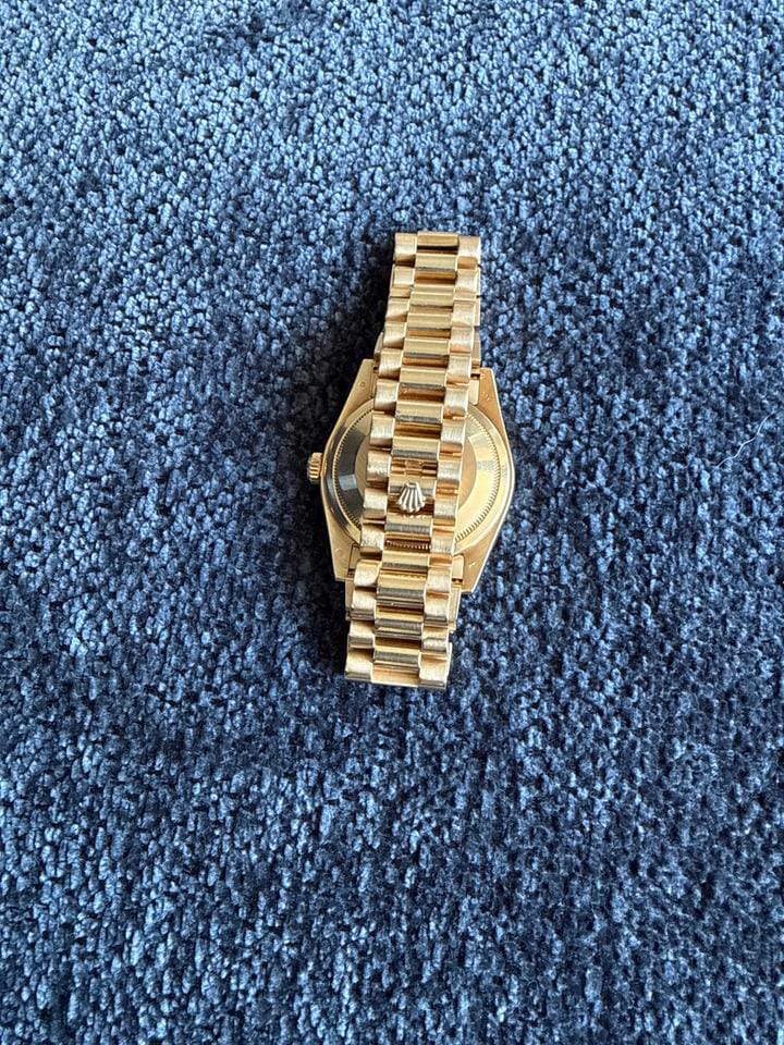 Rolex | Day-Date | 118238 | Yellow gold | 36 mm | Yellow gold | Blue | Automatic