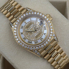 Rolex | Datejust | 79158 | Yellow gold | 26 mm | Yellow gold | Mother of pearl | Automatic