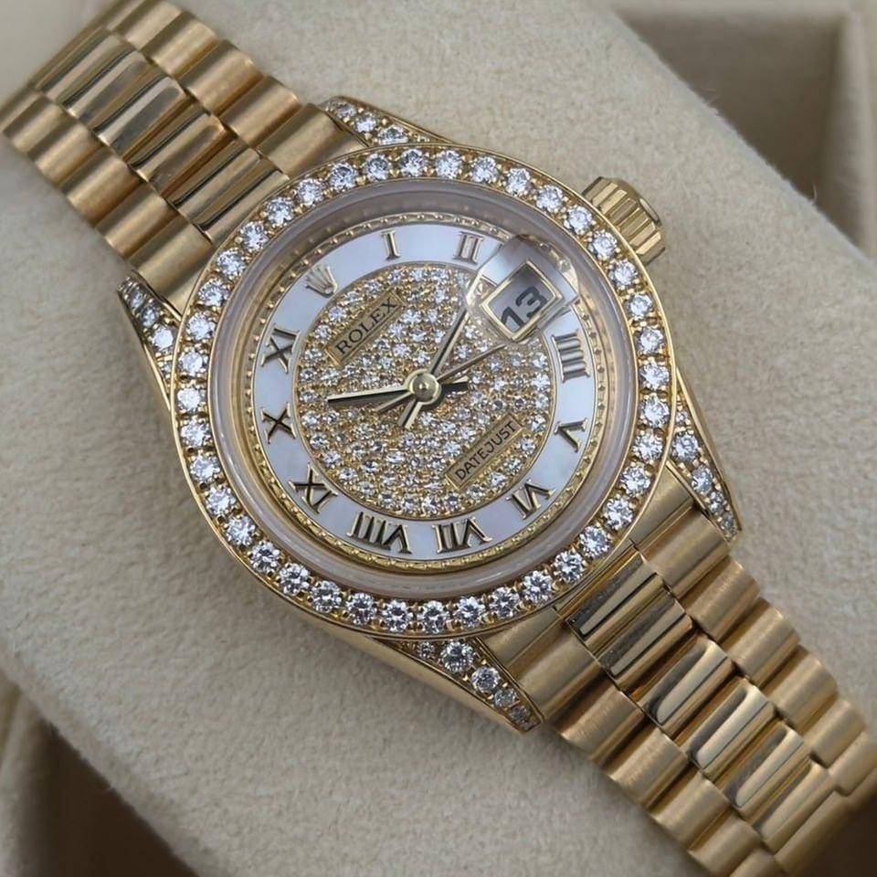 Rolex | Datejust | 79158 | Yellow gold | 26 mm | Yellow gold | Mother of pearl | Automatic
