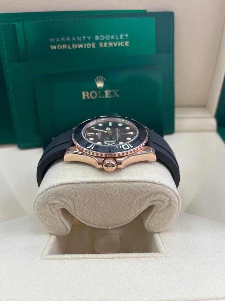 Rolex | Yacht-Master | 268655 | Rose gold | Rubber | Black | Automatic