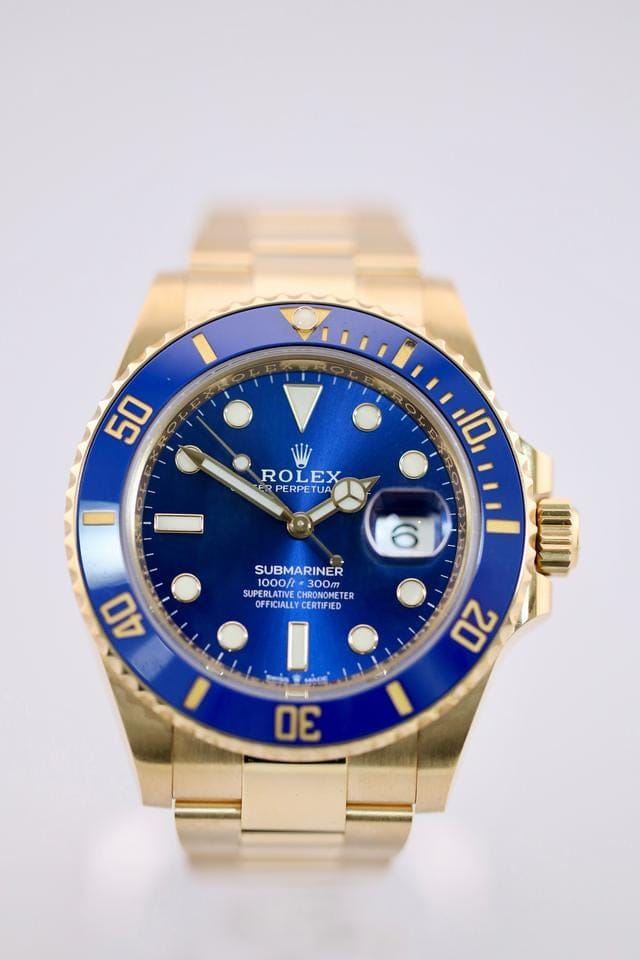 Rolex | Submariner | 126618LB | Yellow gold | 41 mm | Yellow gold | Blue | Automatic