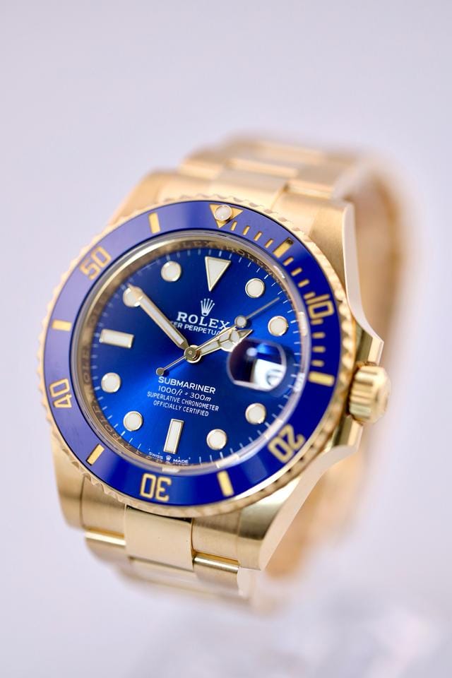 Rolex | Submariner | 126618LB | Yellow gold | 41 mm | Yellow gold | Blue | Automatic