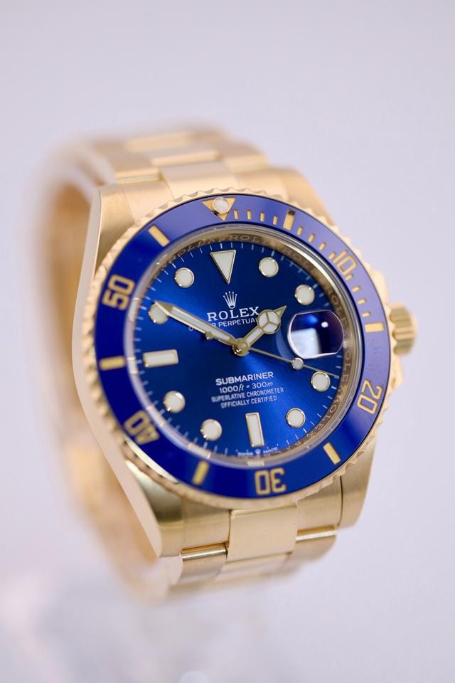 Rolex | Submariner | 126618LB | Yellow gold | 41 mm | Yellow gold | Blue | Automatic