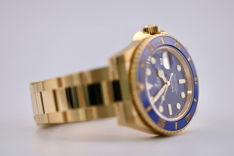 Rolex | Submariner | 126618LB | Yellow gold | 41 mm | Yellow gold | Blue | Automatic