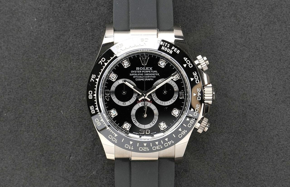 Rolex | Daytona | 116519LN | White gold | 40 mm | Rubber | Black | Automatic