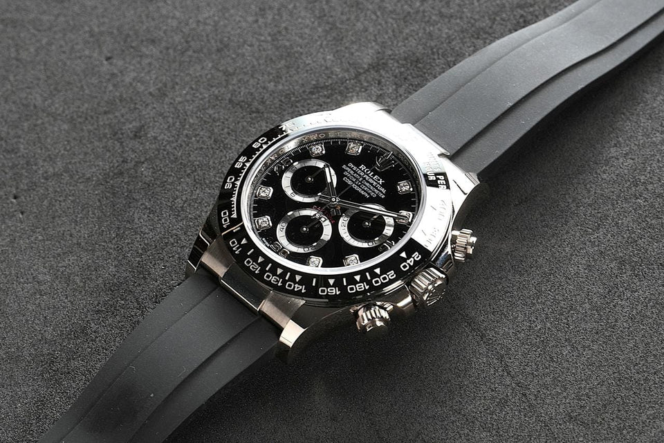 Rolex | Daytona | 116519LN | White gold | 40 mm | Rubber | Black | Automatic