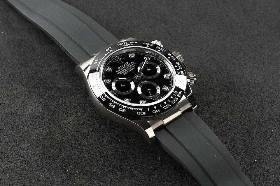 Rolex | Daytona | 116519LN | White gold | 40 mm | Rubber | Black | Automatic