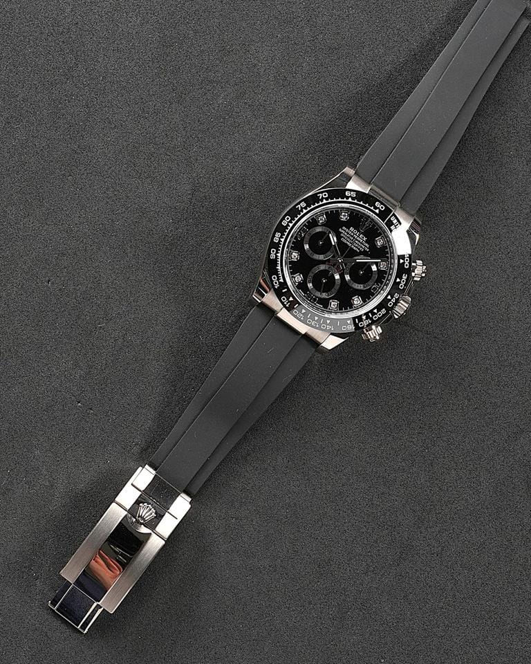 Rolex | Daytona | 116519LN | White gold | 40 mm | Rubber | Black | Automatic