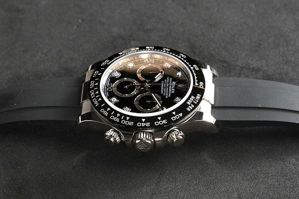 Rolex | Daytona | 116519LN | White gold | 40 mm | Rubber | Black | Automatic