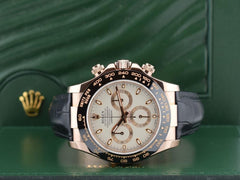 Rolex | Daytona | 116515LN | Rose gold | 40 mm | Leather | Automatic