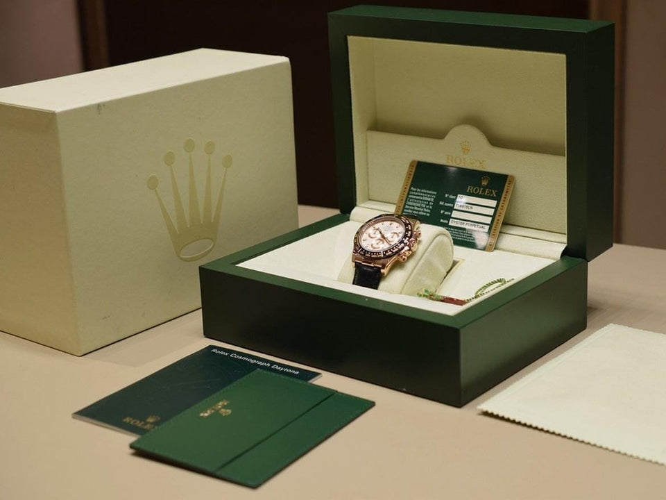 Rolex | Daytona | 116515LN | Rose gold | 40 mm | Leather | Automatic