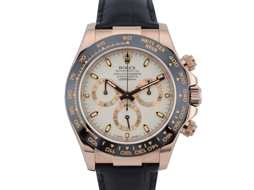 Rolex | Daytona | 116515LN | Rose gold | 40 mm | Leather | Automatic